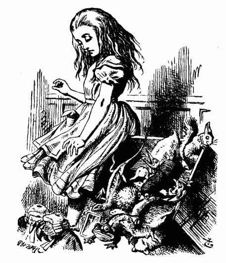 Льюис Кэрролл — «Приключения Алисы в стране чудес»