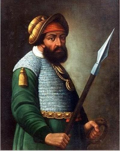 Портрет Ермака Тимофеевича Повольского. Неизвестный Русский художник конца XVII века Портрет Ермака Тимофеевича Повольского. Неизвестный Русский художник конца XVII века
